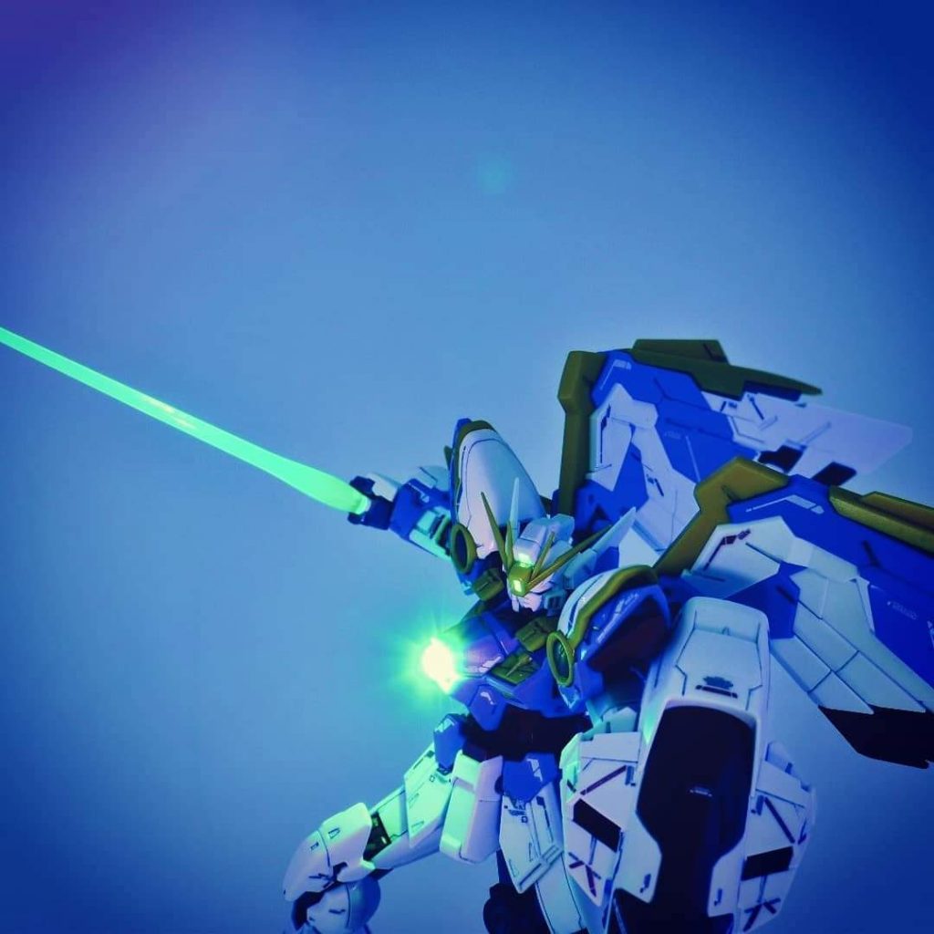 RGウイングガンダム–3枚目/制作者：@MckeeNah