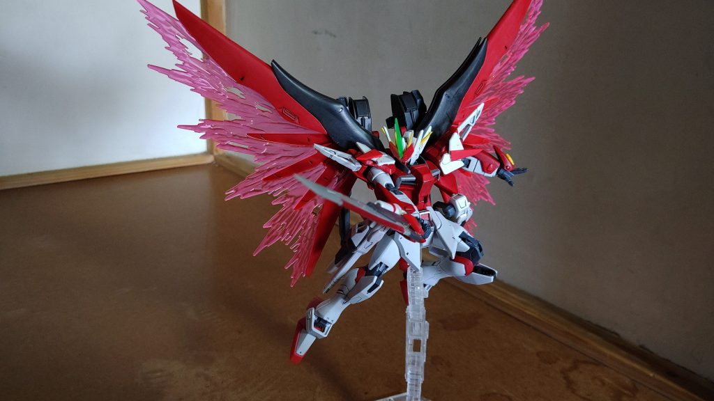 ちょっとポーズ決めてみたw
クロスレンジも今までどおりに対応可能です
羽根がすてき