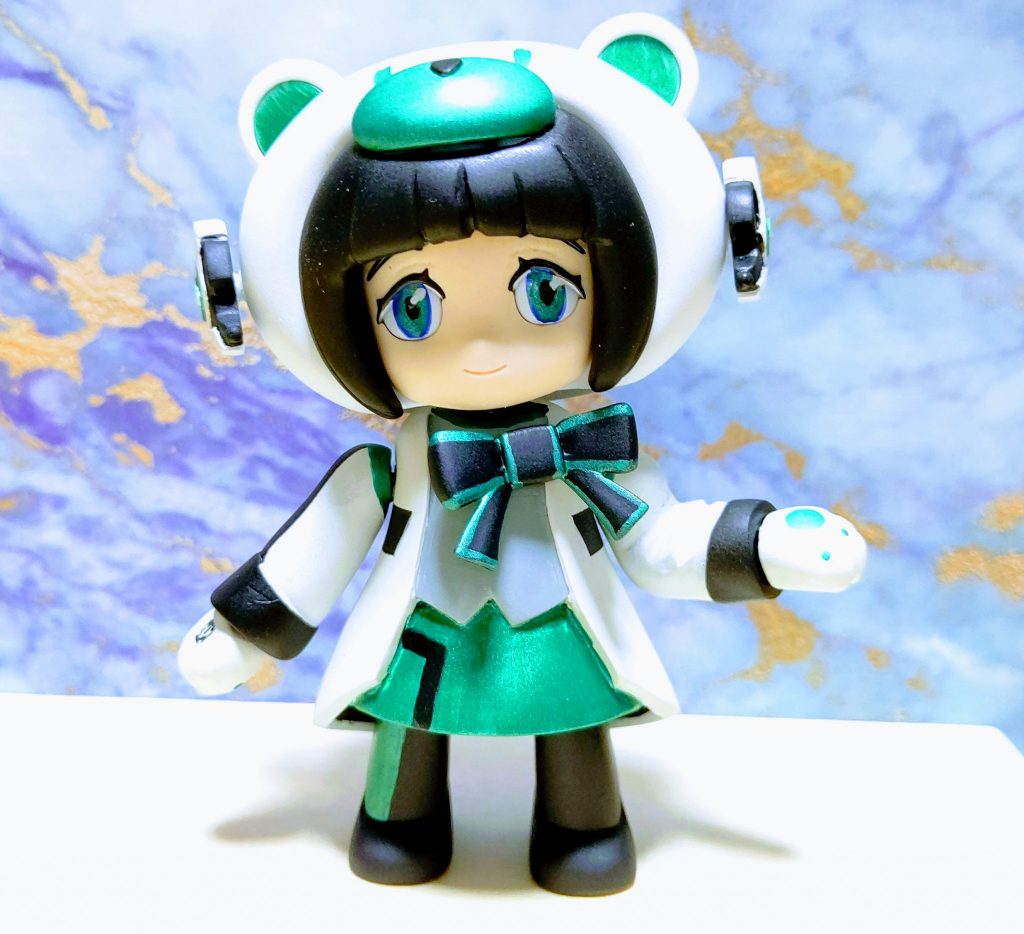 きゃらっがいサラをベースに衣装と髪の毛をスクラッチしました。