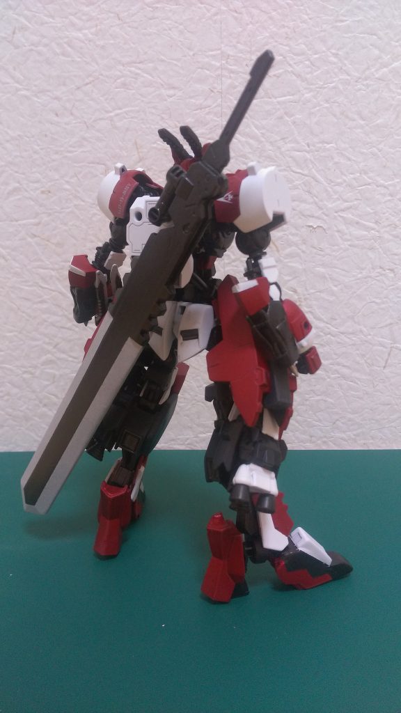 背面