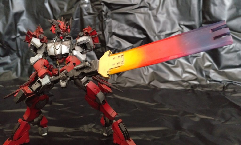 *「テオテスカブレイド」*
剣先はフルスクラッチです。