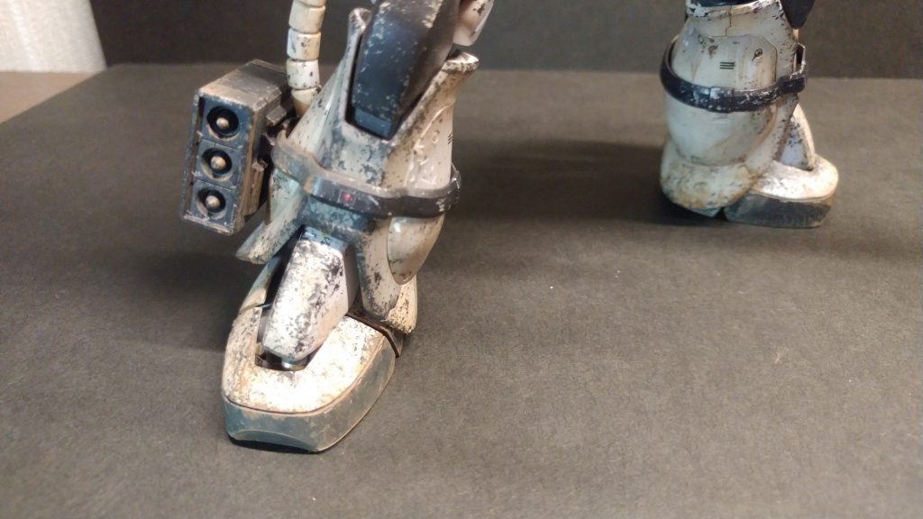 ウェザリングは足元強め