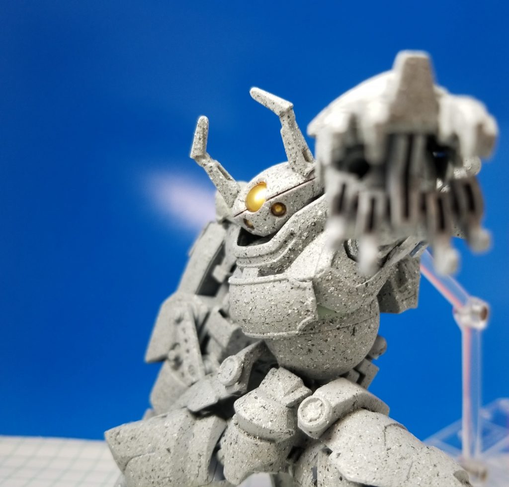 石のガンプラ?!その名は「石鬼(せっき)」!!–8枚目/制作者：ビルド蒼炎2