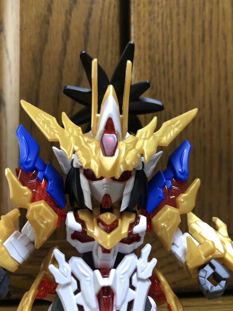 削りこみだけでなんとかするつもりでしたがチークガードだけはいかんともしがたくランナー素材で延長しました