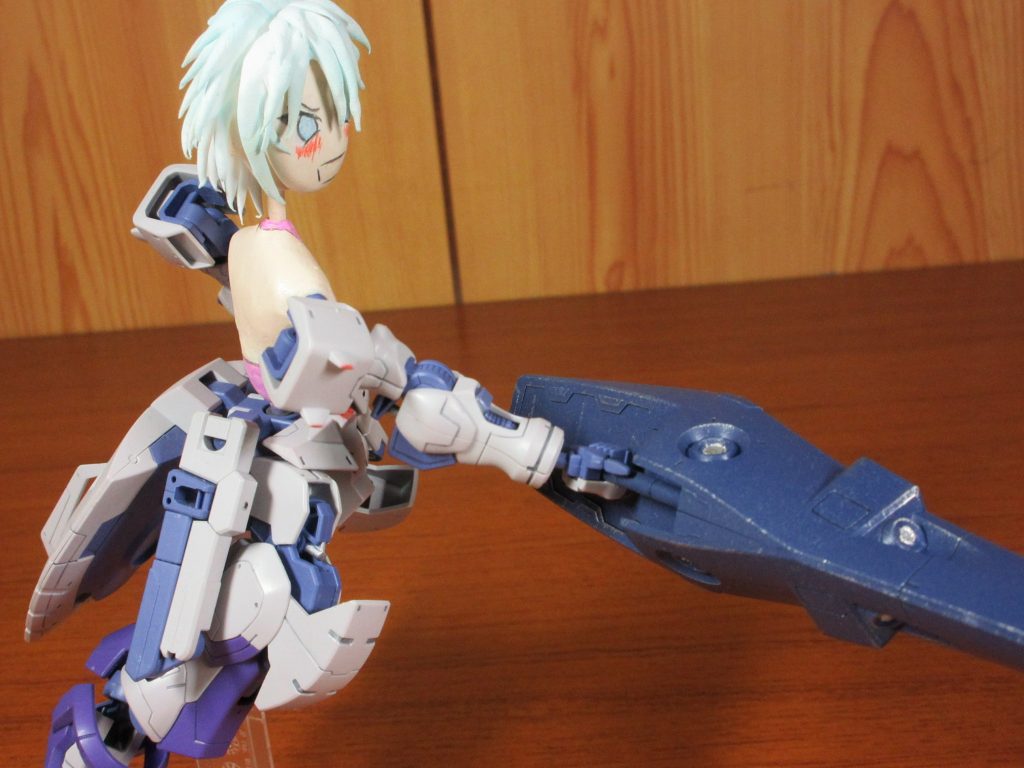 外見のモデルはガンダムビルドファイターズトライのキジマ・シアちゃんなんですが、
性格は全然違ったりします。