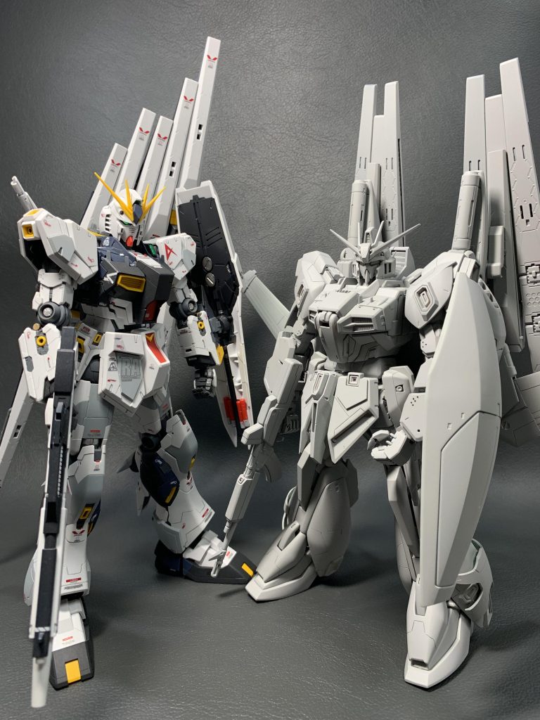 本家との大きさ比較　やっぱりガンダムのがデカいｗ