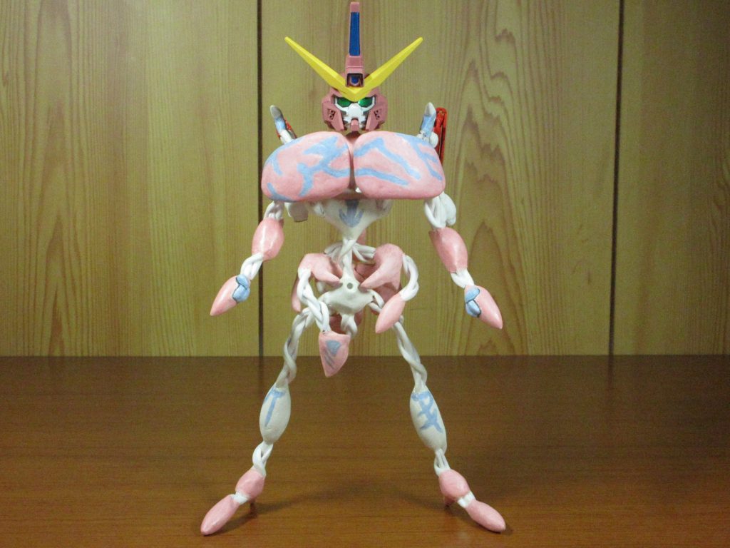 全身像。高さは30センチ弱です。