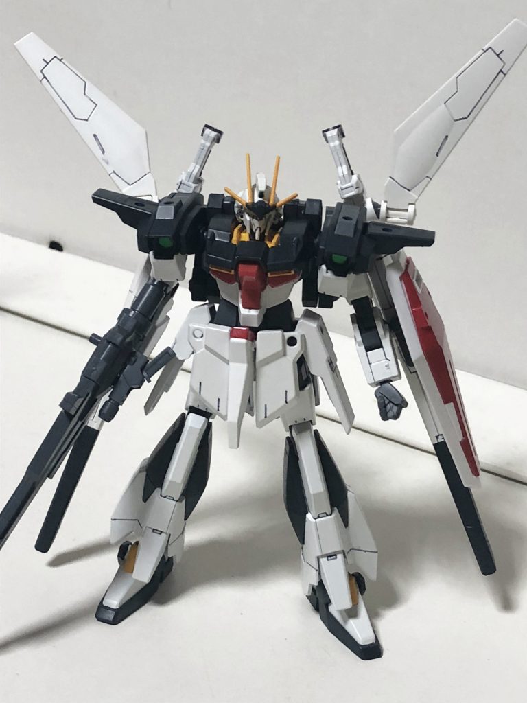 まずは本体部分のみ。

名前の由来はズバリ
Ｄ（ダブル）
Ｘ（エックス）
*Ｐ（っぽい）*
Ｌ（ライトニング）
…でディクスペル。

あくまで「っぽい」なのでダブルエックスのパーツを
何一つ使ってなかったり結構配色が異なってたりする。