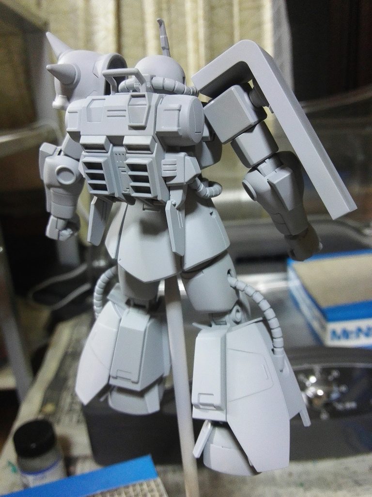 HGUC ジョニー・ライデン専用ザクII–4枚目/制作者：アミっち！
