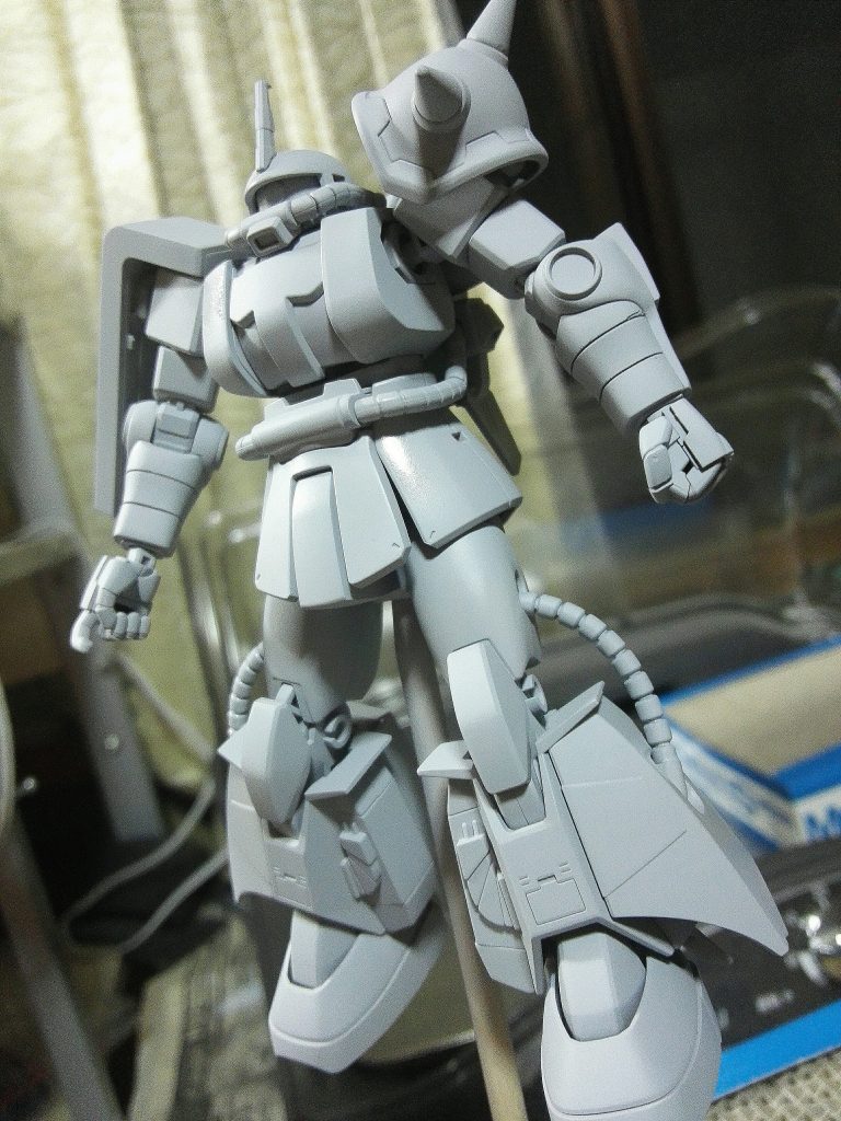 HGUC ジョニー・ライデン専用ザクII–5枚目/制作者：アミっち！