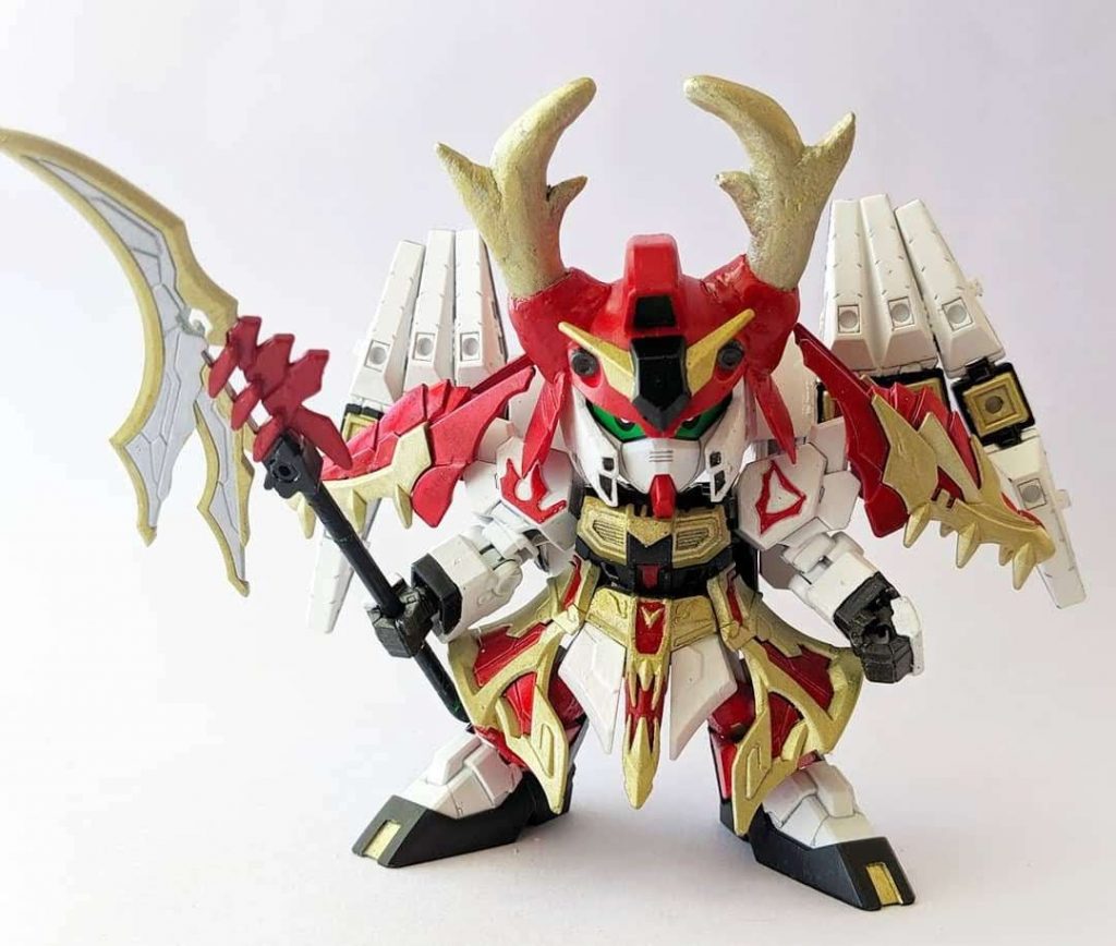 使用キットは創傑伝関羽ν、武者烈伝仁宇、BB戦士νです(・∀・)