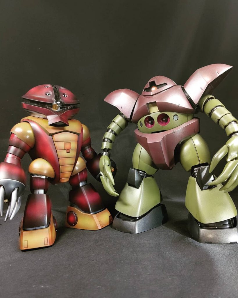 MGアッガイ完成しました。–8枚目/制作者：やっすおう