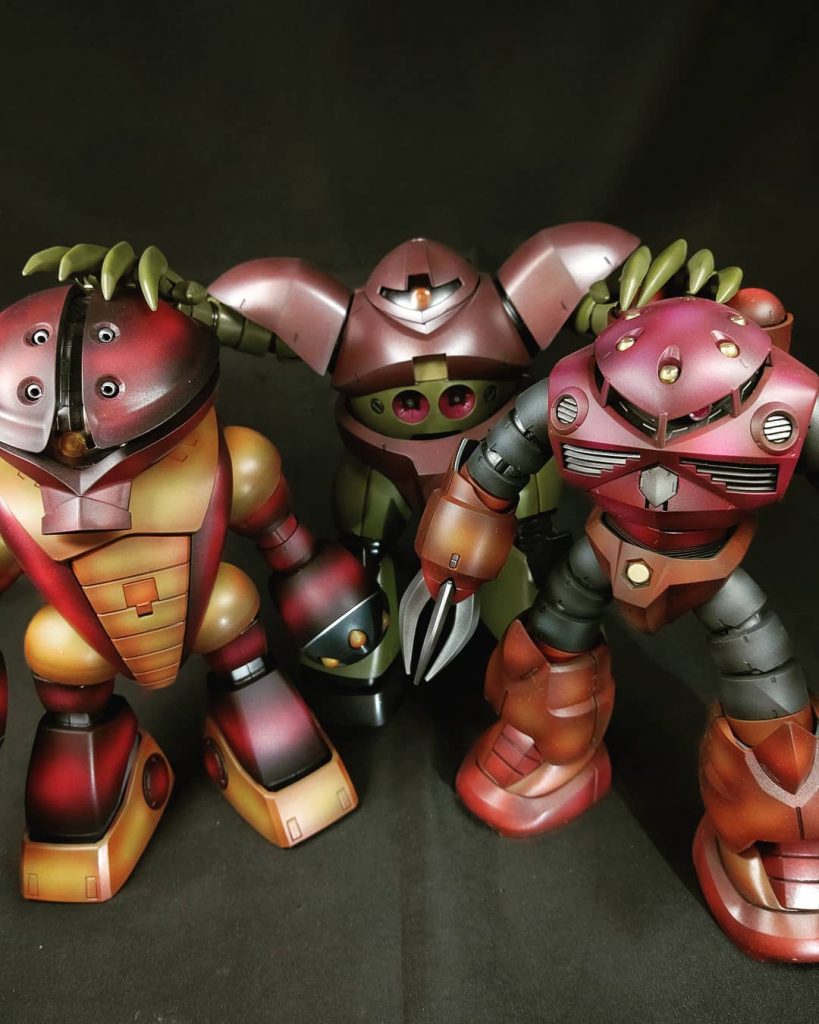 MGアッガイ完成しました。–7枚目/制作者：やっすおう