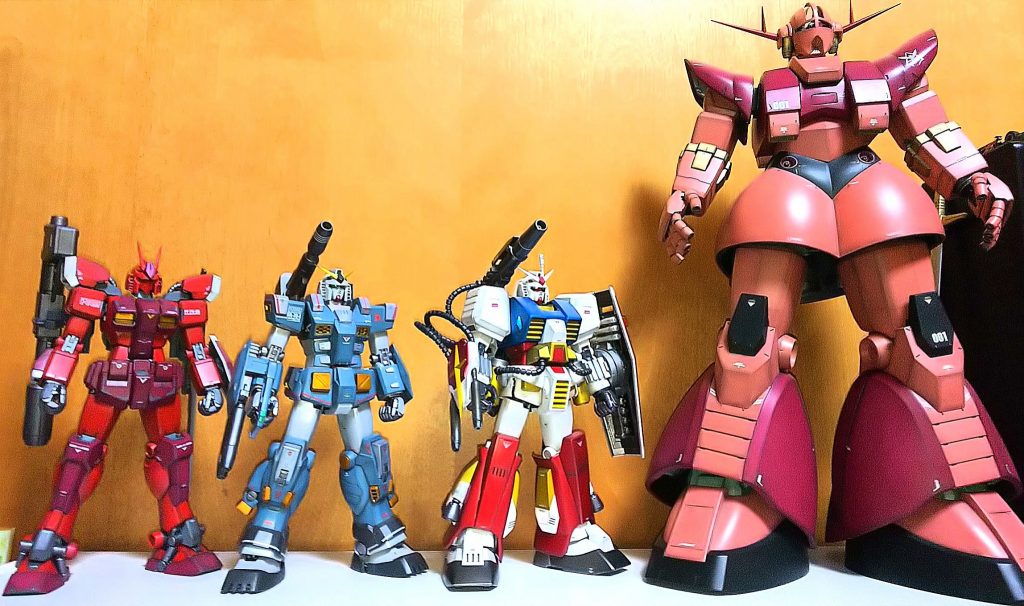 これで、パーフェクトシリーズ揃い踏み。
並べて眺めるのが最高！