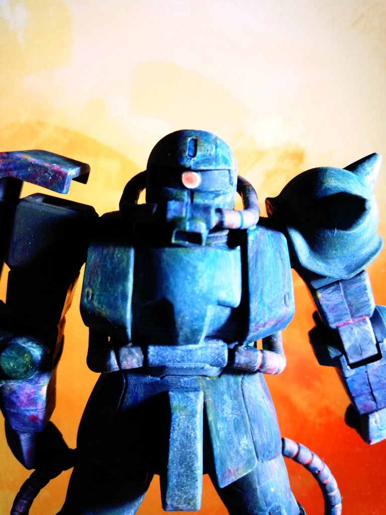 頭部の未処理がバッチリ！