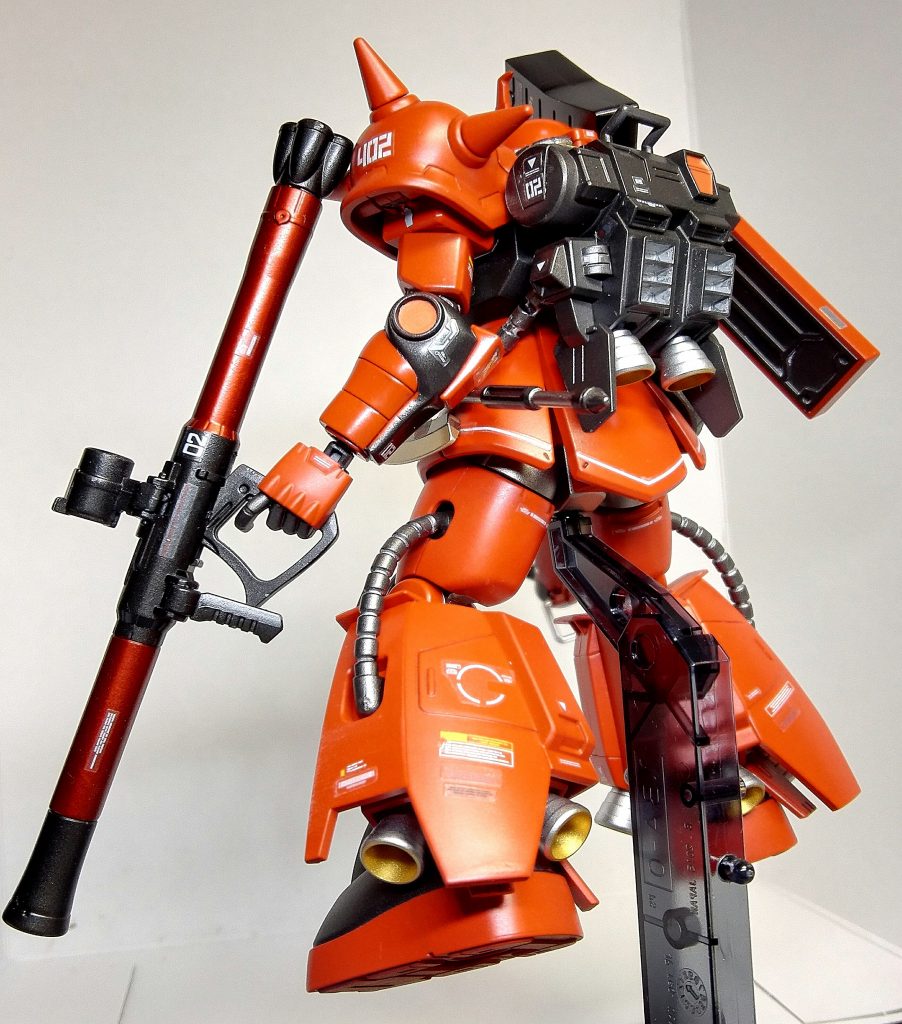 HGUC ジョニー・ライデン専用ザクII–4枚目/制作者：アミっち！