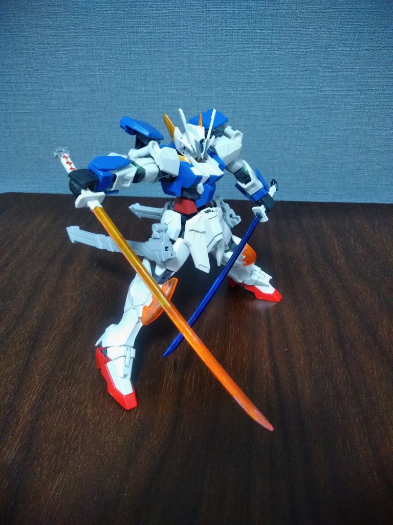 おまけの軽装状態
フル装備がボリューミーなので
ＢＢ武者のリアル版を作っている気分でした!