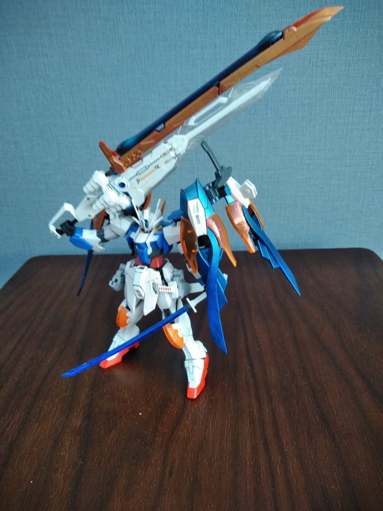 氷炎刃カレトヴルッフ
以前作成した氷と炎属性一体のカレトヴルッフ追加装備