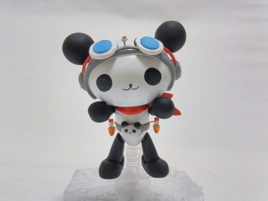 [プチブースター]
ジャンプしてパンダーゼットッガイに乗り込むぞ！