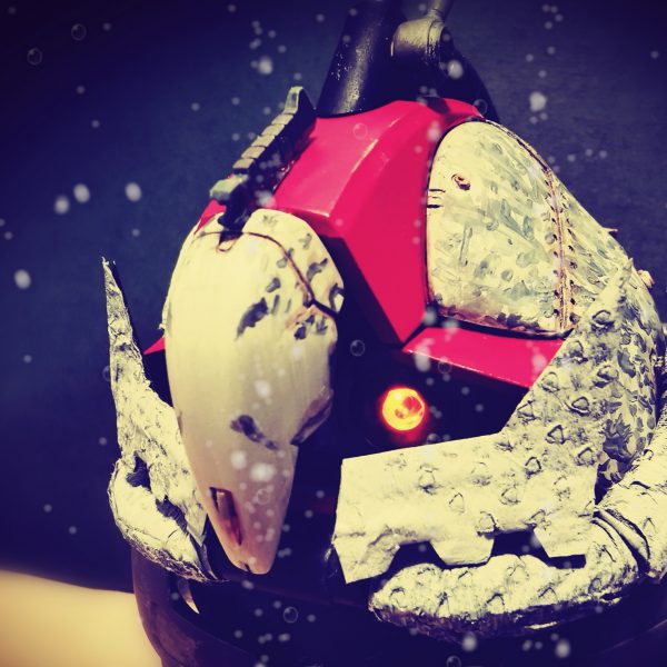 ドムヘッド改造(冬季迷彩)