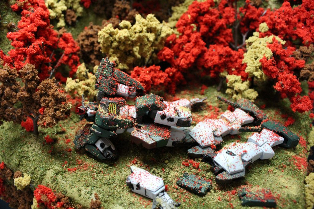 紅葉を。ケルディムガンダムをもっと汚すべきでした