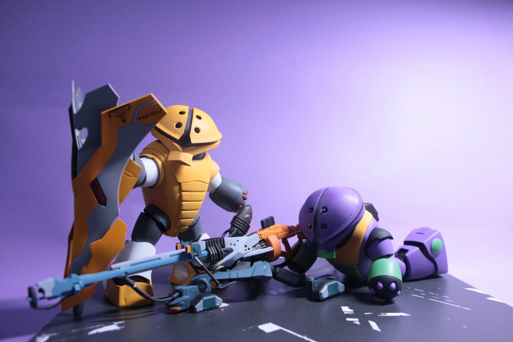 モノアイ点灯なし前面