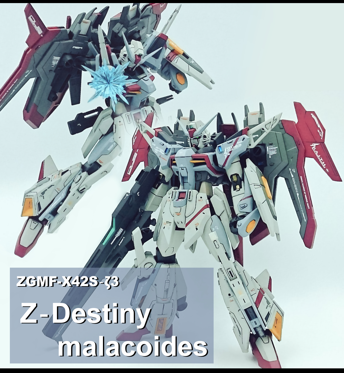 ZGMF-X42S-ζ3 Ζ‐デスティニーマラコイデス｜saibaさんのガンプラ作品 