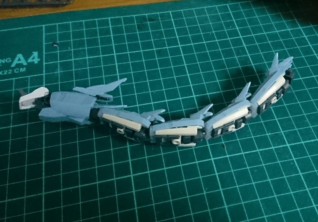 尻尾。プトレマイオスアームズで作りました。