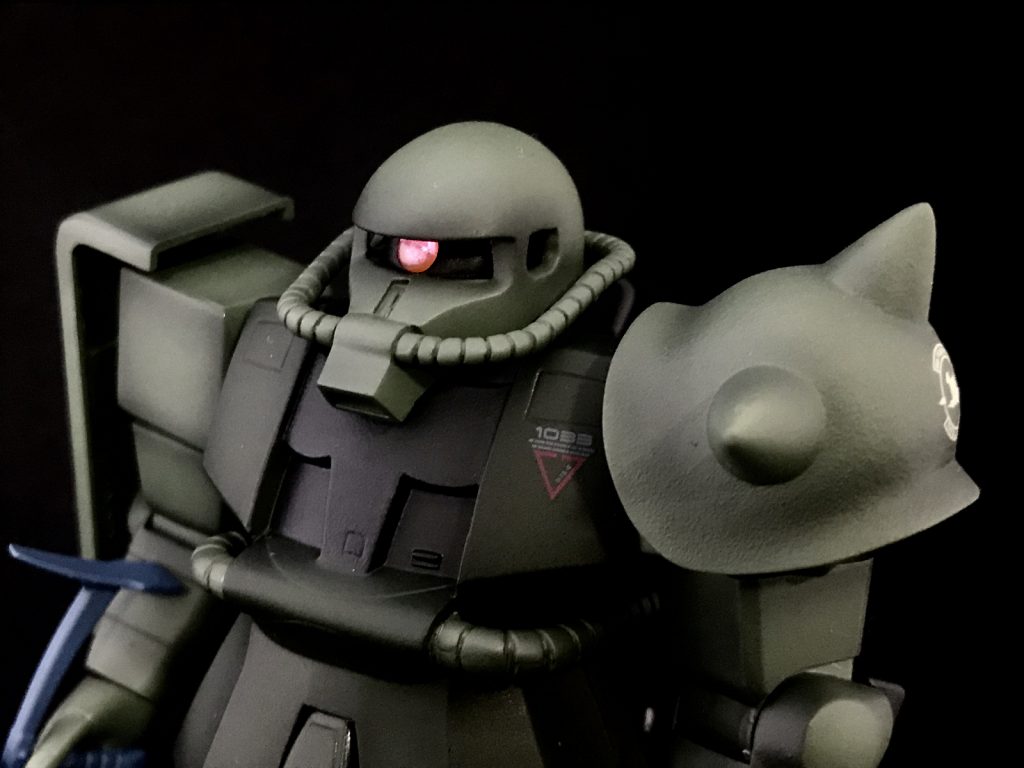 旧キット 1/144高機動型ザク–3枚目/制作者:Drossel