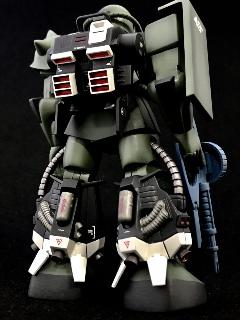旧キット 1/144高機動型ザク–4枚目/制作者:Drossel