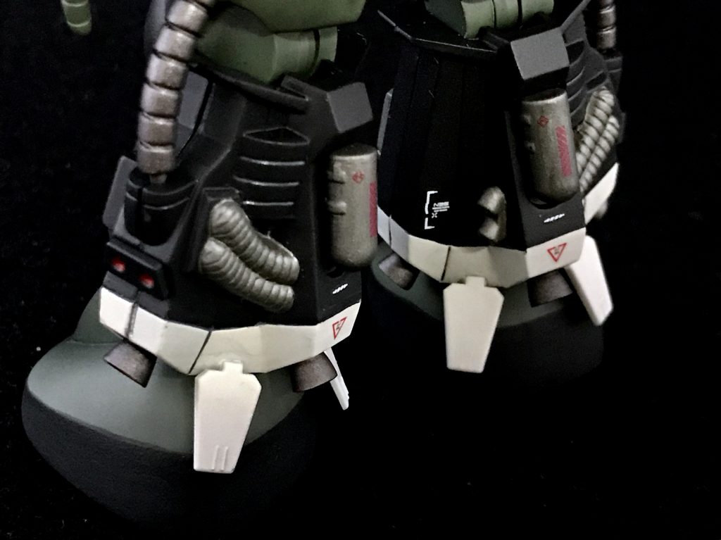 旧キット 1/144高機動型ザク–7枚目/制作者:Drossel