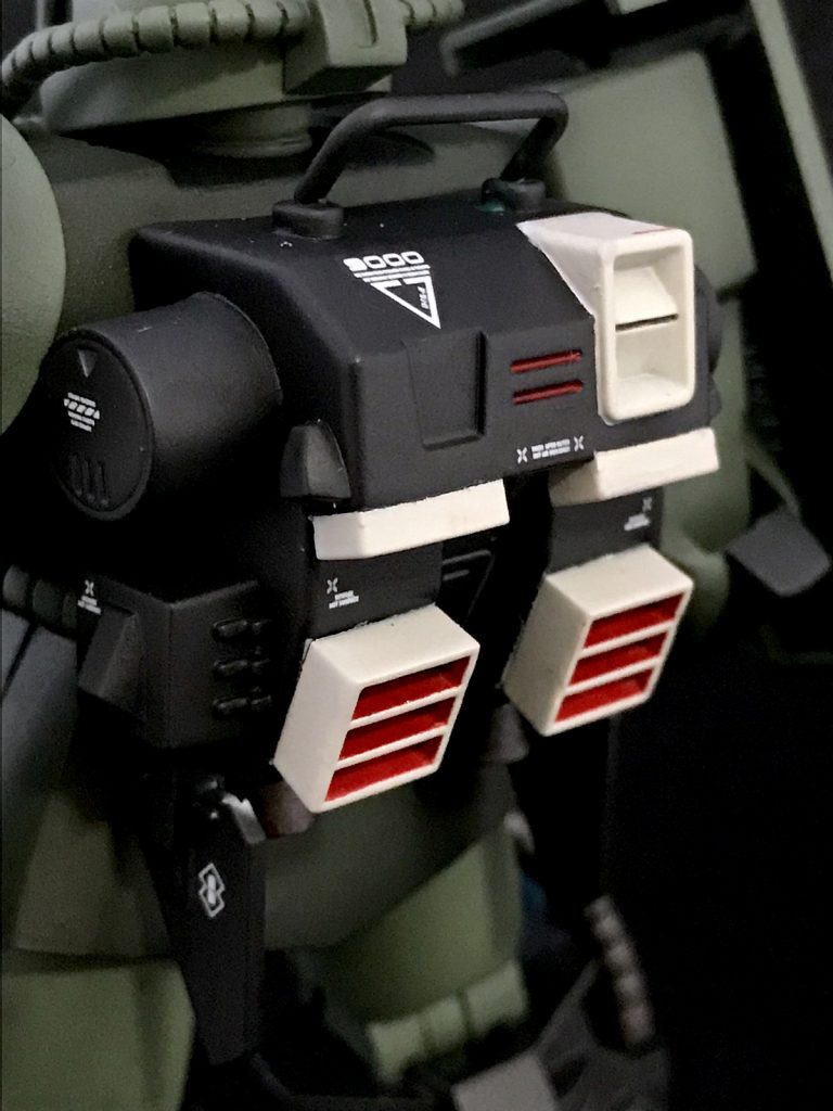 旧キット 1/144高機動型ザク–6枚目/制作者:Drossel