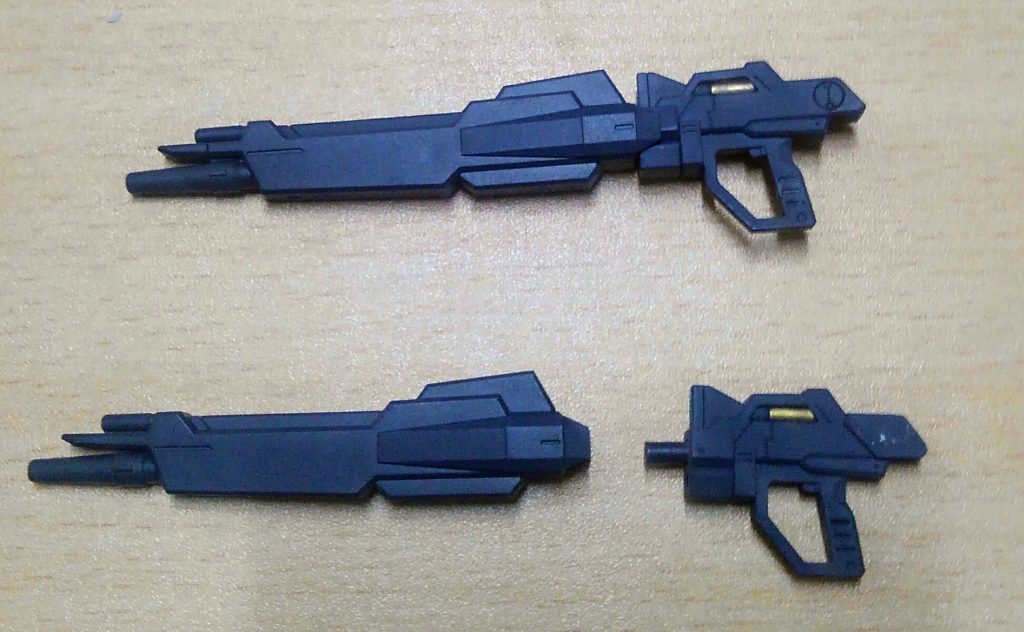 ビームピストルに接続して大型ビームライフルに