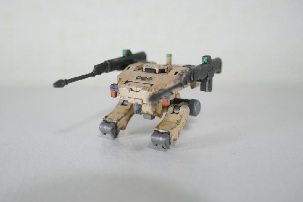 CGSモビルワーカーも塗装しました。