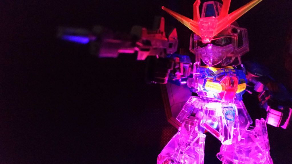 光で遊ぶのが楽しい。