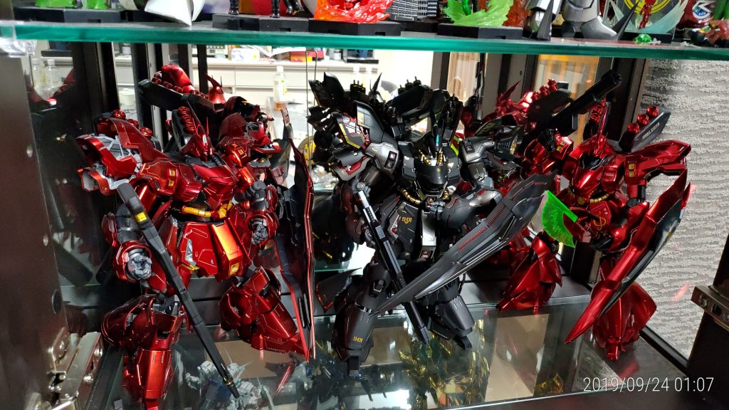 サザビー3体揃い踏み