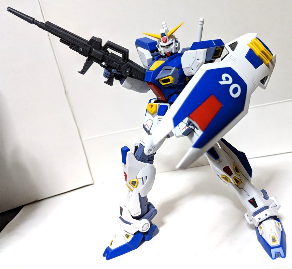 MG　ガンダムF90–4枚目/制作者：マルミコアロ