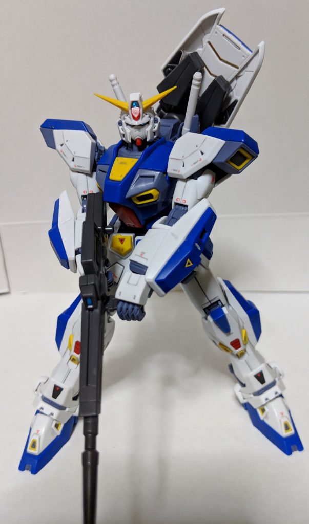 以上、ガンダムF90でした

非常に高い完成度で作っている時にも色々と驚かされた一品でした
今後出続けるミッションパックにも期待が高まり、色んなバリエーションで制作してみたいと思いました