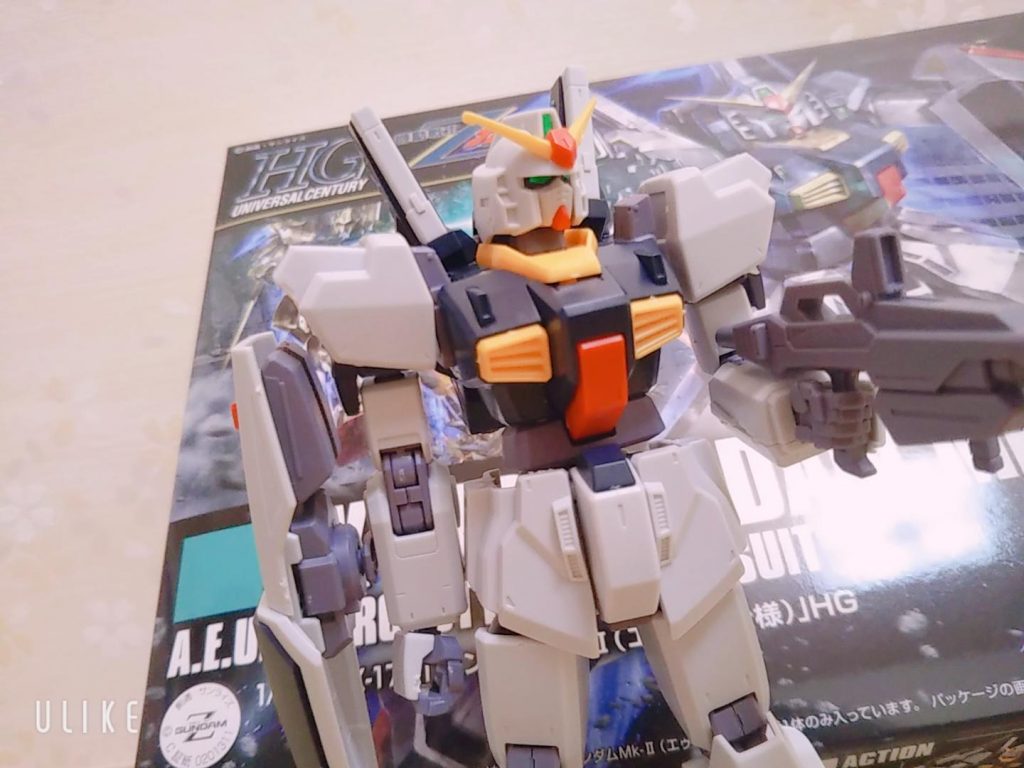 【5歳ガンプラ】HG GUNDAM Ｍk-Ⅱ エゥーゴ仕様