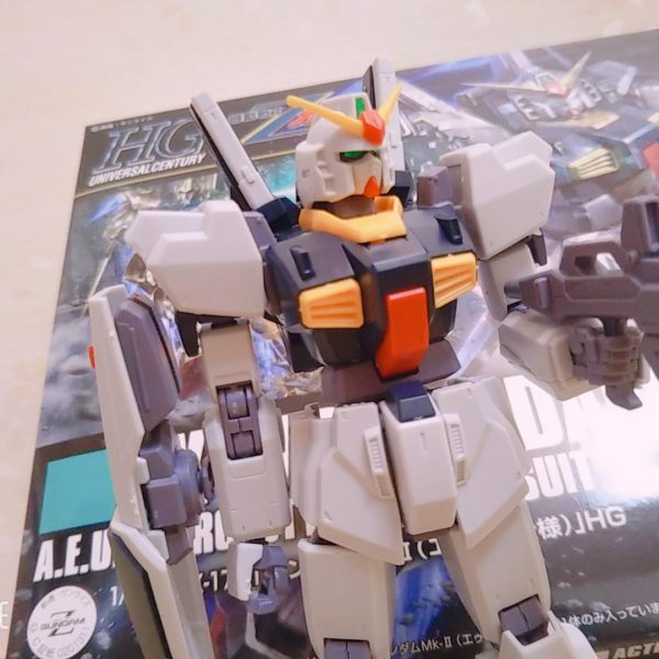 【5歳ガンプラ】HG GUNDAM Ｍk-Ⅱ エゥーゴ仕様