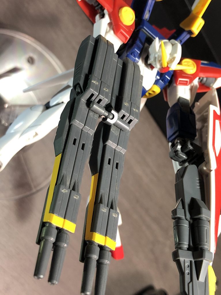 クアドラプルバスターライフル:
ツインバスターライフルをジョイントパーツで繋げる荒技