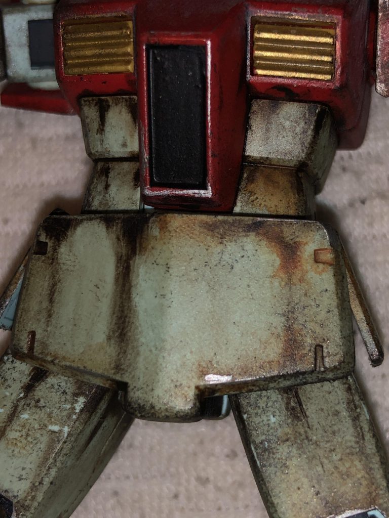 錆塗装が良い感じに入ってくれました
ウェザリングカラーは凄いっすねえ