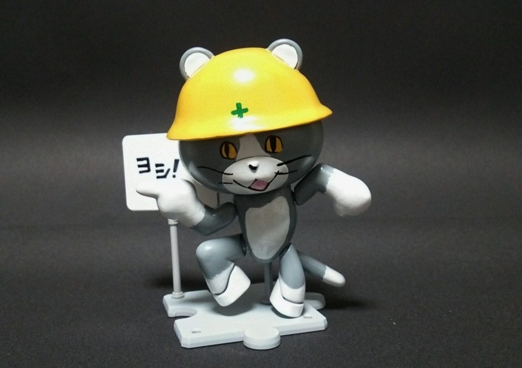 手描きで顔をテキト～な感じに一生懸命描いて完成ヨシ！！