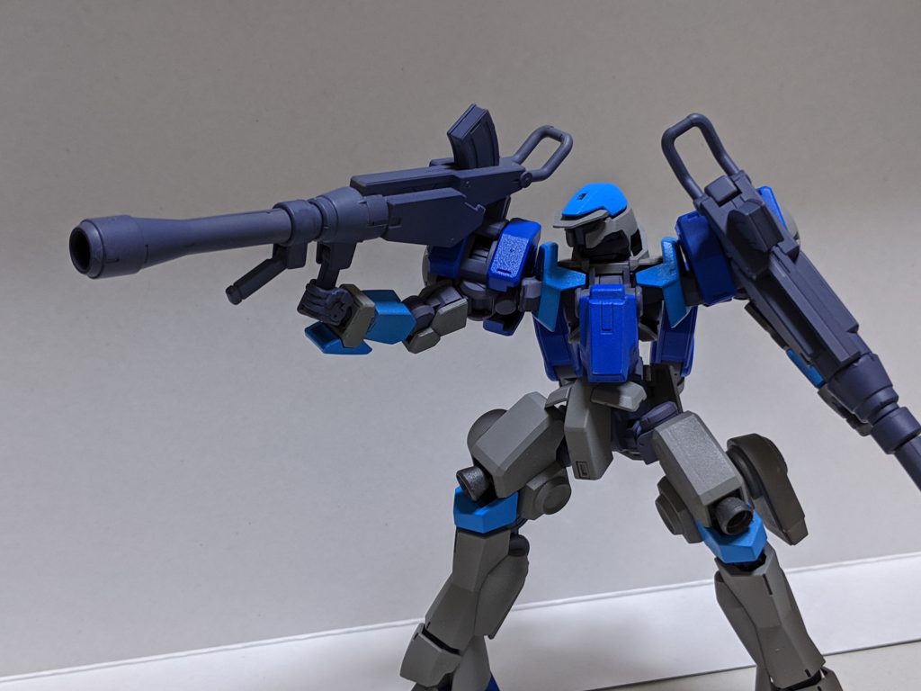 意外と肩アーマーの塗装が削れたりしなかったのでよかったよかった。