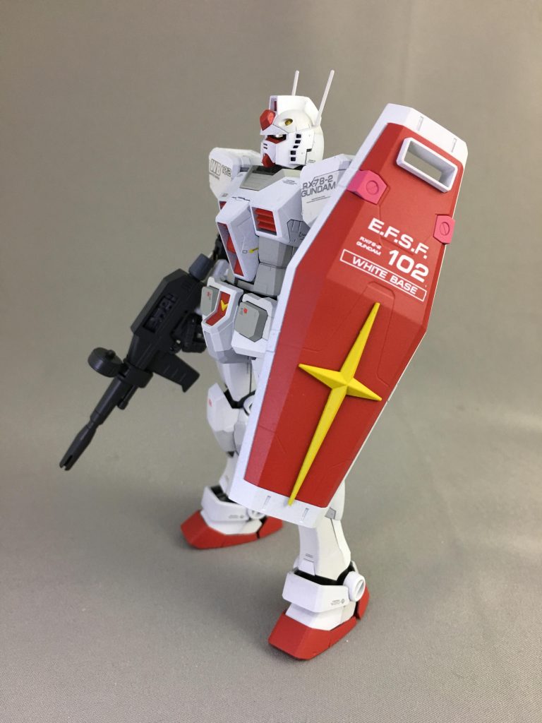 RG  RX-78 ガンダム ロールアウトカラー–4枚目/制作者：marion(まあ)