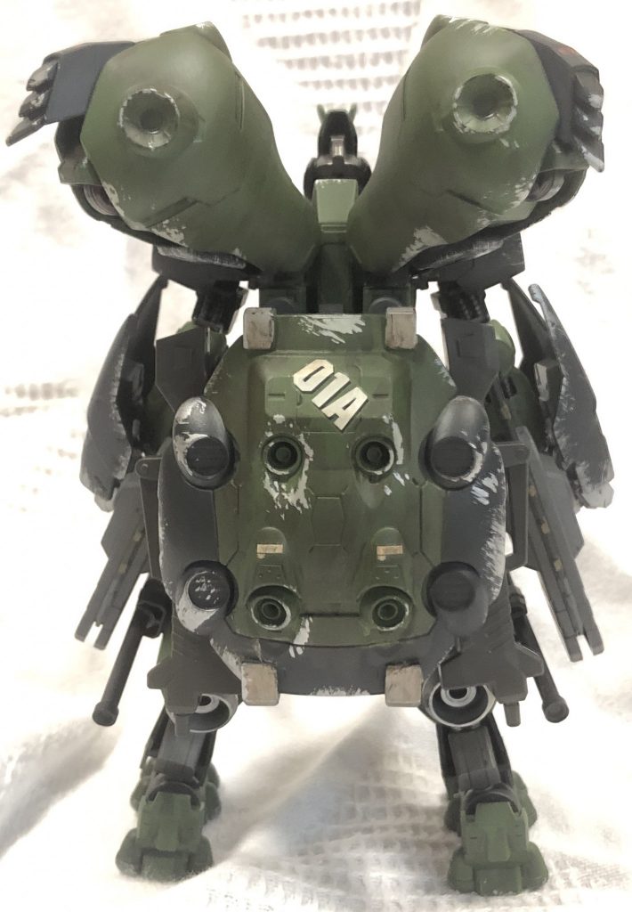 タイミングが分からなくなったバックショット