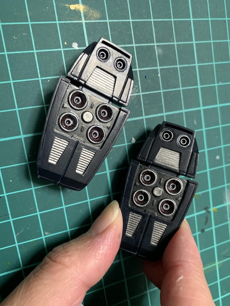 細やかな塗り分けにも拘りました。