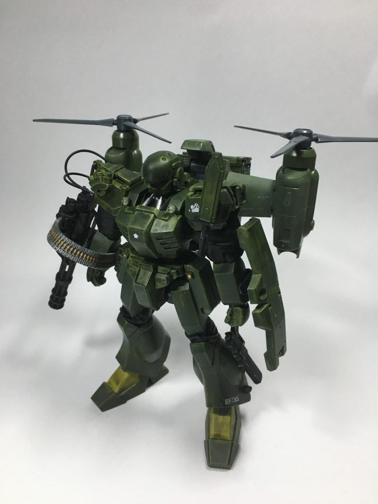 一時期降下補助用のティルトローターを装備させようかと思った時期もありました。