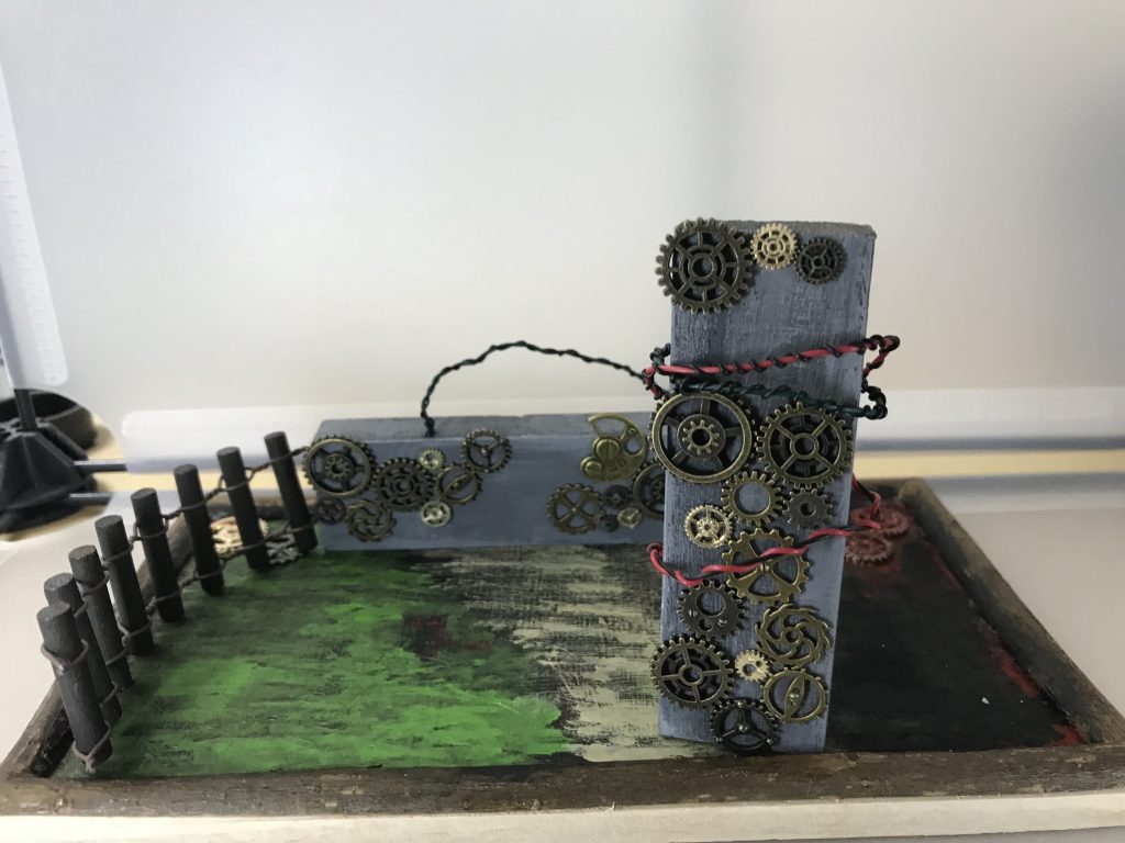 プチッガイをなくしたジオラマがこんな感じです。