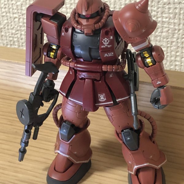 シャア専用ザクⅡ赤い彗星ver